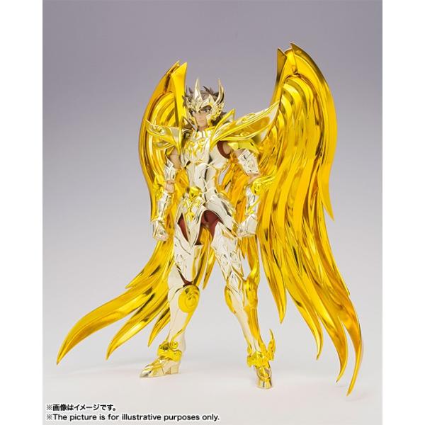 バンダイ 聖闘士星矢 黄金魂 聖闘士聖衣神話EX サジタリアス アイオロス edge-collection_sei0052