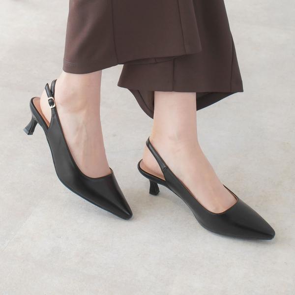 AmiAmi（アミアミ） パンプス レディース ローヒール ストラップ