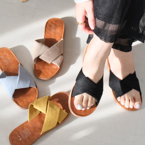 【最終！お値下げ】ジェーンマープル 白リボン サンダル 本革 Mサイズ edie_cx3116
