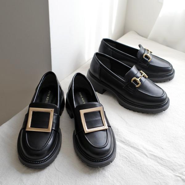 AmiAmi（アミアミ） ローファー パンプス 厚底 レディース 厚底