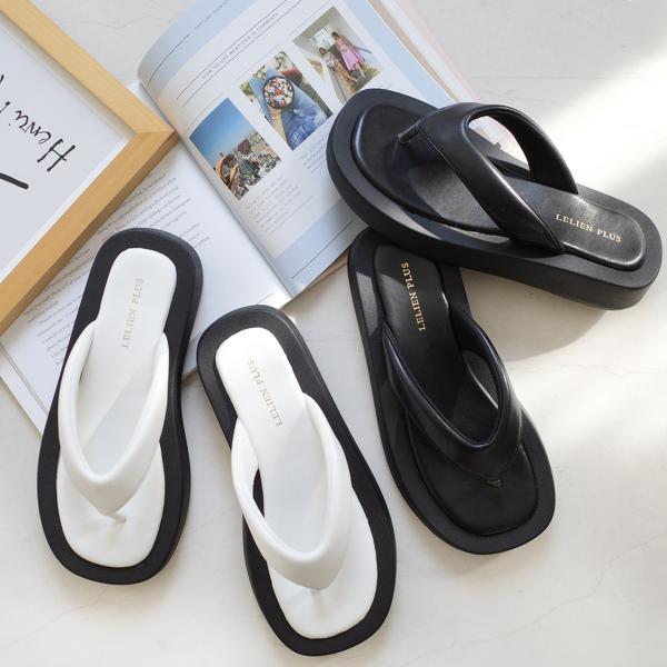 AmiAmi サンダル 厚底 トング トングサンダル ビーチサンダル