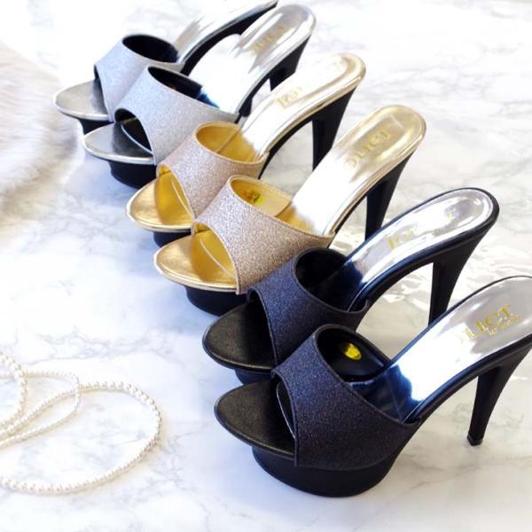 AmiAmi（アミアミ） ミュール サンダル レディース ハイヒール ヒール