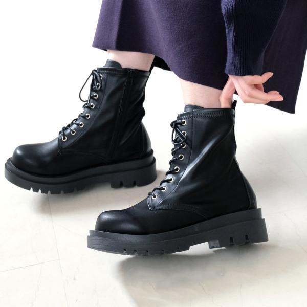 本革ブーツ レディース ブラック」の人気商品一覧 | 安い商品を通販