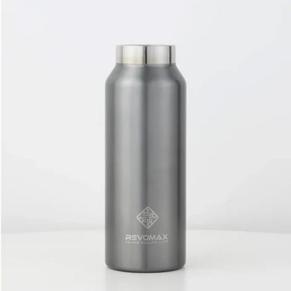 REVOMAX　レボマックス　WITHOUT CAP　12oz slim (355ml)　ガンメタル　DWF-12015S-JP-CL　※本体のみ※キャップ別売※　キャップレスボトル