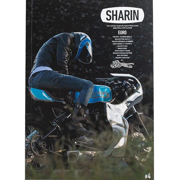 Sharin第4号となる本誌。今回はヨーロッパモーターサイクル2気筒エンジンがメインで搭載されています。トライアンフ、BSA、BMW、ドゥカティ、ノートン、モトグッチといったヨーロッパを代表する名車をご覧になれます。1953年公開の「THE...