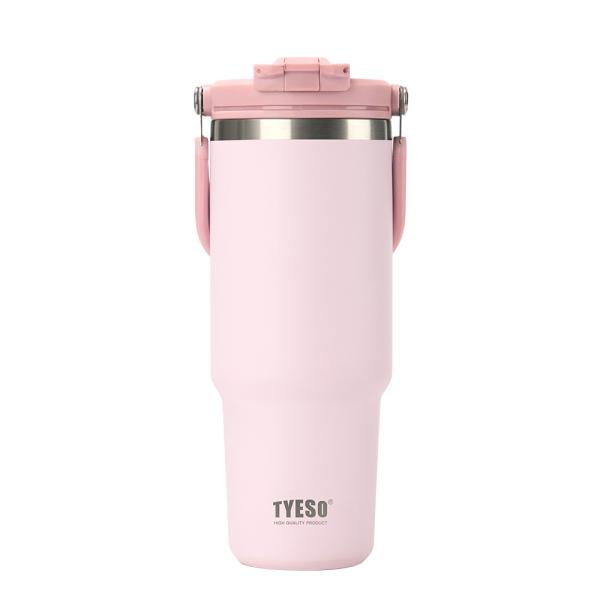 TYESO　タイソ　ポータブルタンブラー　900ml　サクラピンク　KT01-01024-202