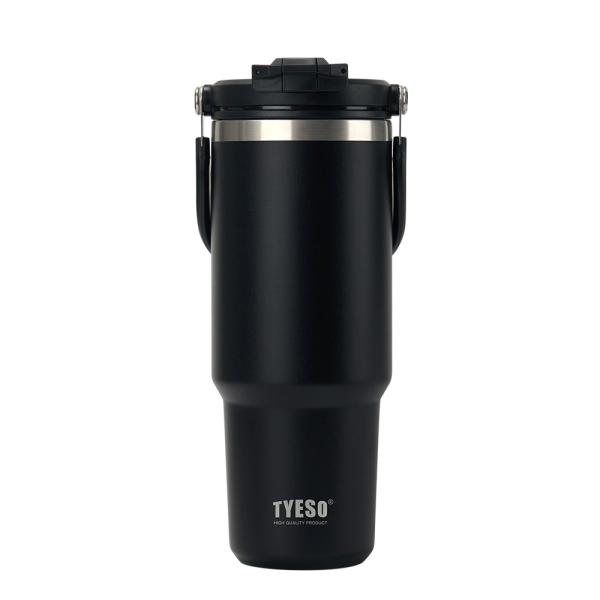 TYESO　タイソ　ポータブルタンブラー　900ml　オニキスブラック　KT01-01024-209
