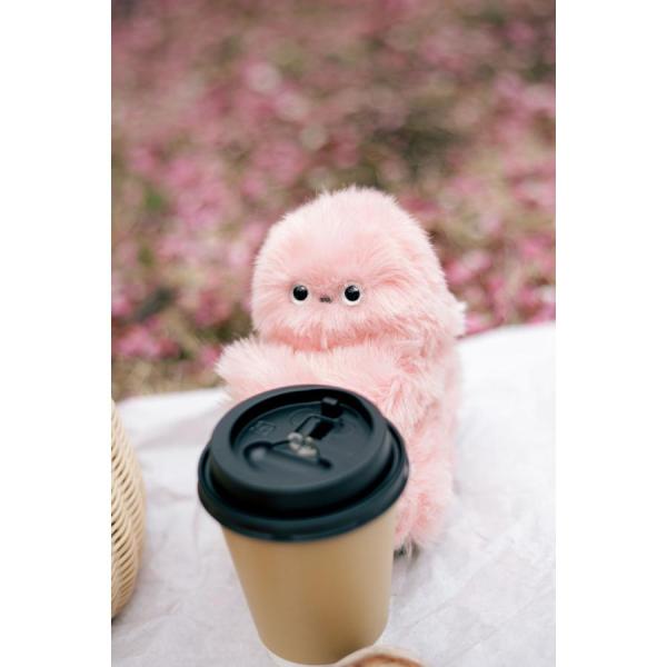 mirumi Pink　ちら見するチャームロボット「みるみ」ピンク