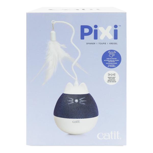 GEX　ジェックス　Catit Pixi　スピナー　ブルー　猫用玩具