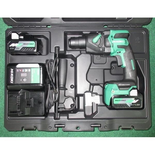 値下げ【新品】HIKOKIコードレスロータリハンマドリルDH18DPB（2XP） edougukann_dh18dpb2xp