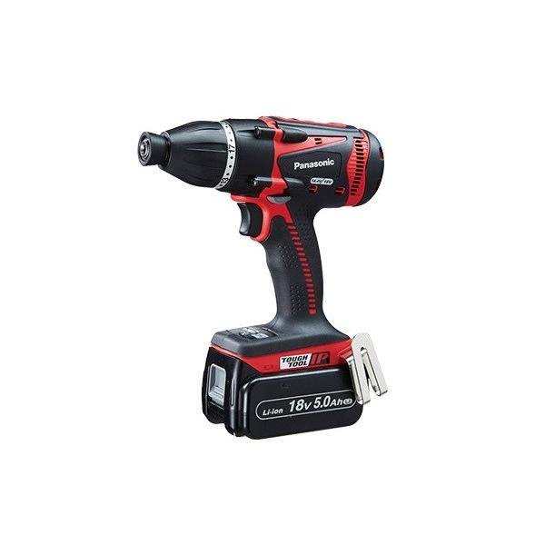 他サイト： パナソニック EZ75A9LJ2G-R 18Vマルチインパクトドライバ− 5.0Ah電池パックx2個+充電器付セット 赤 さまざまな作業をこなす3モード 新品の商品画像