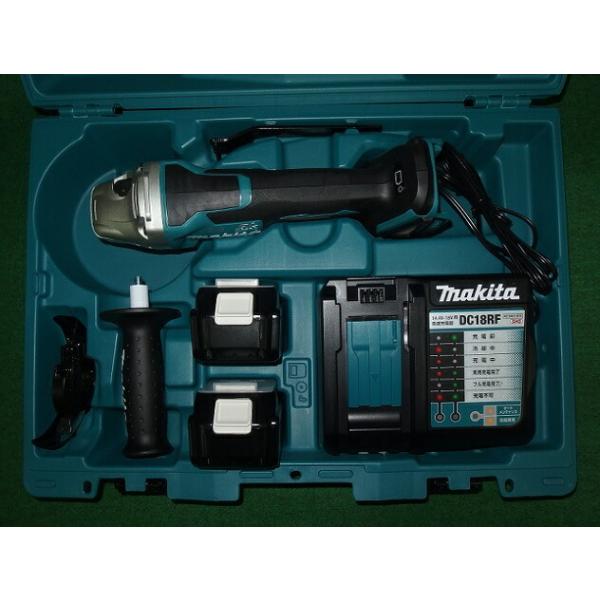 マキタ GA408DRGX 18V-100mmブレーキ付充電式ディスクグラインダ