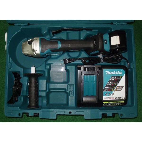 マキタ　充電式ディスクグラインダ　100mm　GA418DRG マキタ（makita） GA418DRG 18V-100mm 無線連動対応充電式ディスク