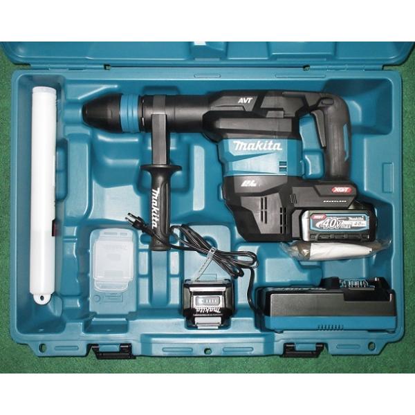 【未使用】マキタ Makita HM001GRMX 充電式ハンマ 40Vmax バッテリ×2・充電器付き【ハンズクラフト佐賀】 Amazon | マキタ(Makita) 充電式ハンマ 40Vmax4Ah バッテリ2本・充電器