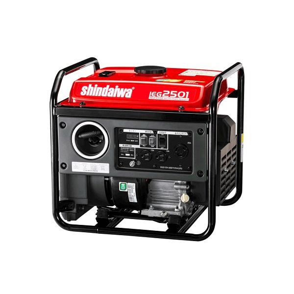 新ダイワ IEG2501 インバ−タ−ガソリンエンジン発電機 定格出力2.5kVA