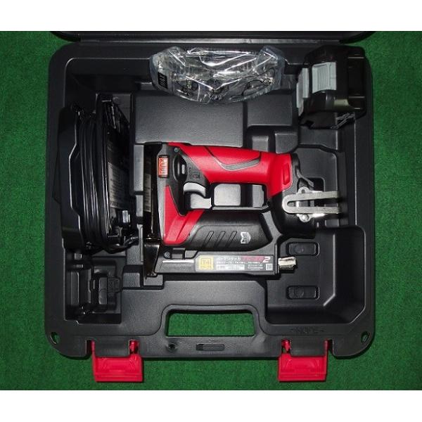 マックス（MAX） TG-ZB2-BC/1850A 18V-RT線用充電式タッカ 5.0Ah電池 