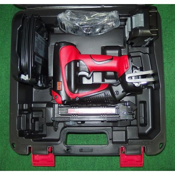 マックス（MAX） TJ-25/10J-BC/1850A 18V充電式タッカ 10mm-J線用 本体 
