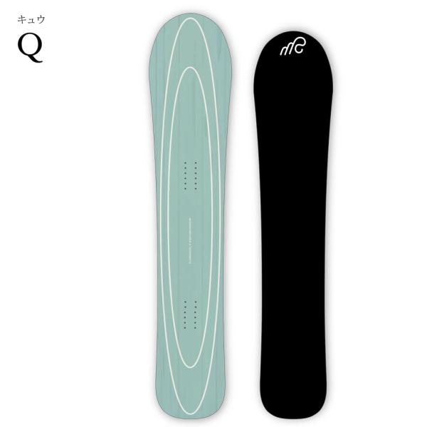 パウダーボードMOSS 予約商品] 25-26 MOSS SNOWSTICK パウダーボード U4 HALF OVER
