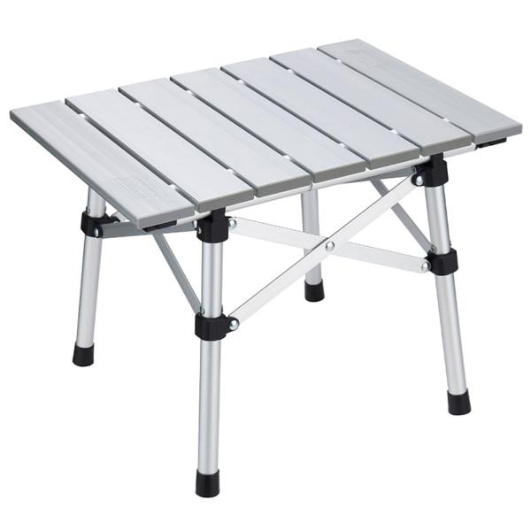 他サイト： コールマン Coleman コンパクトアルミテーブル 2000038844 テーブル ローテブル ロールテーブル 簡単組立 耐荷重10kgの商品画像