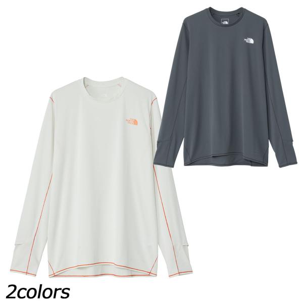 ノースフェイス THE NORTH FACE ロングスリーブブリーズレンジランクルー NT12578 Tシャツ 長袖 抗菌 防臭 UVカット メンズ ランニング