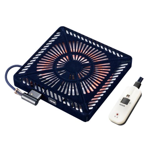 MSU-601E(DKB)石英管ヒーター定格　AC100V　600W　50-60Hz発熱体　U字形石英管ヒーター安全装置　本体：温度ヒューズ　電源コード：電流ヒューズ重量　約1.5kgサイズ　幅29×奥行き29×高さ4.1cm温度調整：手元...