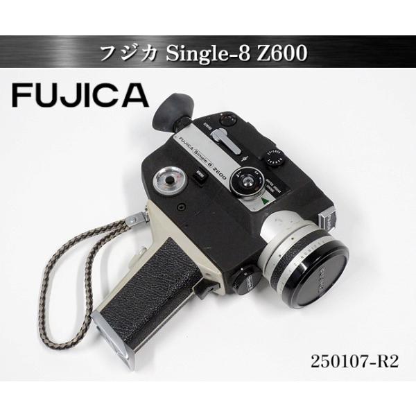 【ジャンク品】Fujica Single8 Z600 8ミリフィルムカメラ eemonya8888_250107-r2