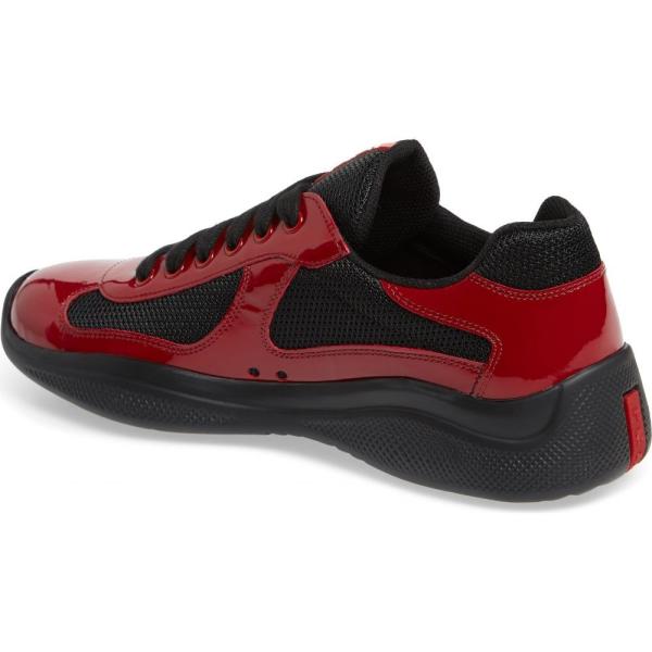 プラダ Prada メンズ スニーカー シューズ 靴 Americas Cup Sneaker Red Blueroyal Luvly Co Nz Content Php