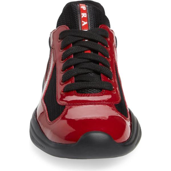 プラダ Prada メンズ スニーカー シューズ 靴 Americas Cup Sneaker Red Blueroyal Luvly Co Nz Content Php