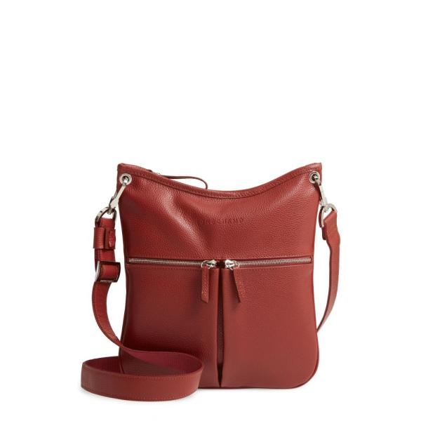 ロンシャン Longchamp Veau レディース バッグ ショルダーバッグ バッグ Veau Leather Crossbody バッグ Bag Chestnut Dp3 Ff343ccfa2 フェルマート エフ Fermart Ef