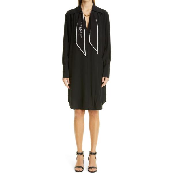 21新作 ジバンシー Givenchy レディース ワンピース シャツワンピース ワンピース ドレス Pocket Long Sleeve Cotton Shirtdress White 気質アップ Www Hbleisure Com