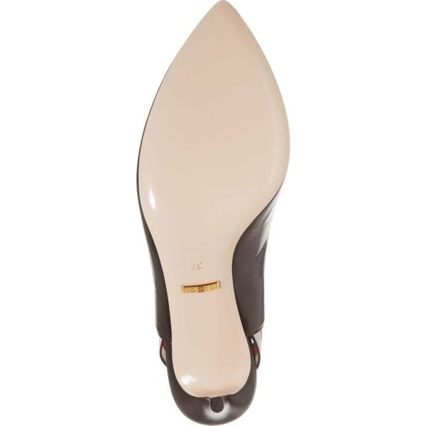 グッチ New Arrival Gucci レディース パンプス シューズ Slingback Pump 靴 Black Sylvie