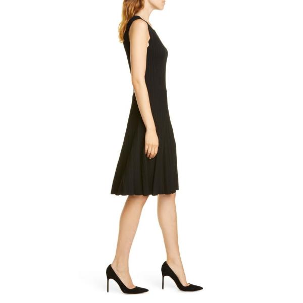 Taylor By レディース ワンピース チュニック Tailored レディースファッション レベッカテイラー ワンピース ドレス ワンピース Scalloped Scalloped Dress Black Rebecca Ribbed