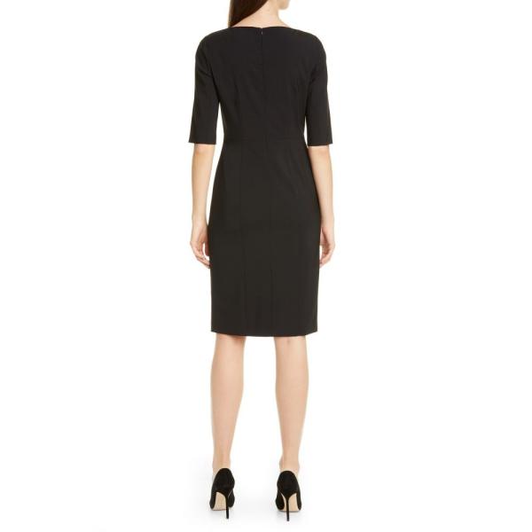ヒューゴ ボス Boss レディース ワンピース ワンピース ドレス ファッション レディース Disoma Dress Stretch Wool Sheath Dress Black Dp3 Ffb2b2fd29 フェルマート エフ Fermart Ef