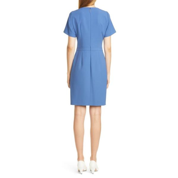 ボス Hugo Katara ワンピース ドレス ボス Sheath Dress Hugo Dungarees Dp3 Ffe174a186 フェルマート Katara レディース ヒューゴ ワンピース Blue エフ Fermart Ef