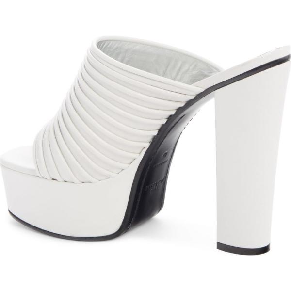 ジバンシー Givenchy レディース サンダル ミュール シューズ 靴 Look Book Platform Mule Off White Silver Vciaudio Com