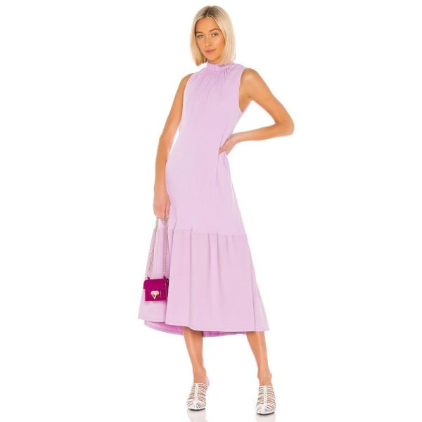 ティビ Tibi レディース ワンピース ミドル丈 ワンピース ワンピース ドレス Midi ミドル丈 Modern Drape Sculpted Drape Midi Dress Mulberry