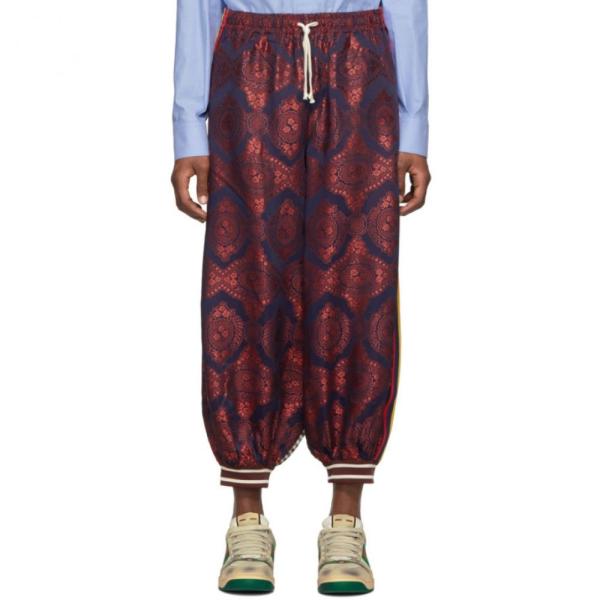 グッチ Gucci ファッション メンズ スウェット ジャージ ボトムス パンツ Multicolor Harem Bi Material Harem Loung Multicolor Pants Hc m1900 フェルマート エフ Fermart Ef