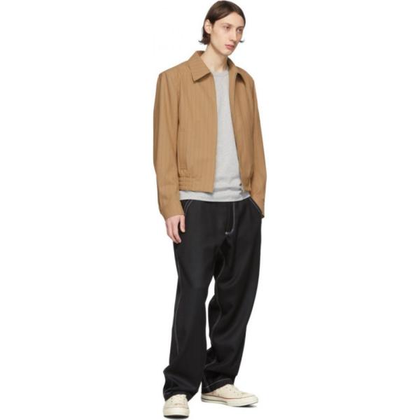保証書付 のギャルソン Garcons Shirt デ Gabardine コム ボトムス パンツ メンズ ボトムス パンツ Gabardine Comme Black Workstitch Des Comme Trousers Black Hc 1270m フェルマート エフ Fermart Ef