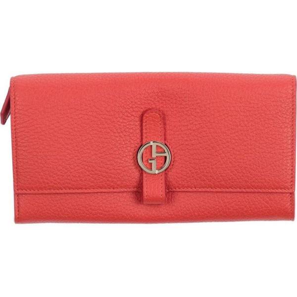 アルマーニ Giorgio Armani レディース 財布 Wallet Red Www Mohmmadiyon Com