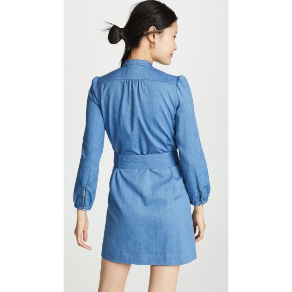 海外ブランド のアーペーセー A P C レディース ワンピース ワンピース ドレス Alba Dress Indigo Delave 即納 大特価 の
