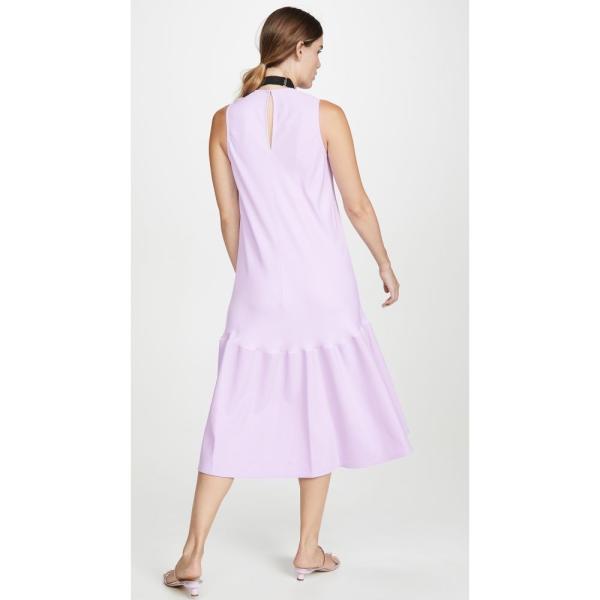 セレクトショップ Tibi ワンピース チュニック Drape Drape ワンピース ドレス Sculpted Mulberry Long レディース ノースリーブ ワンピース ティビ Dress 買い物サービス