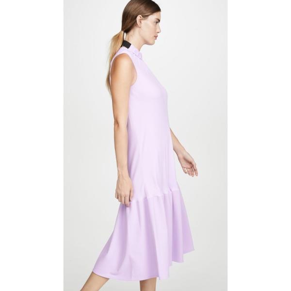 セレクトショップ Tibi ワンピース チュニック Drape Drape ワンピース ドレス Sculpted Mulberry Long レディース ノースリーブ ワンピース ティビ Dress 買い物サービス