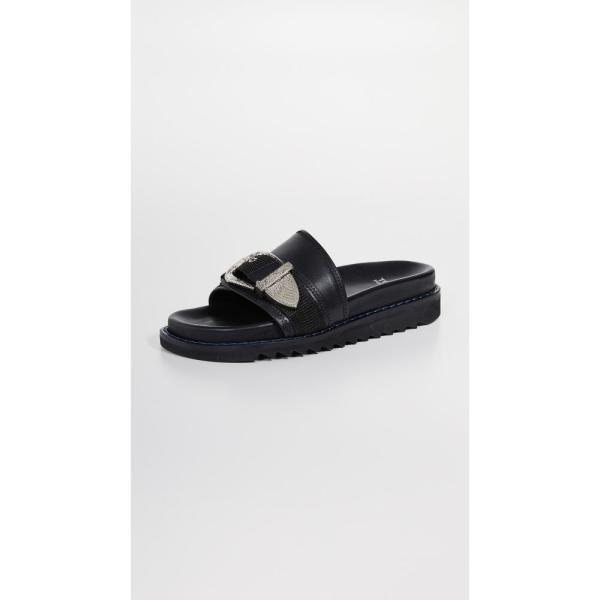 トーガ Toga Pulla レディース サンダル・ミュール シューズ・靴 Western Slides Black トーガ Toga Pulla レディース サンダル・ミュール シューズ・靴 Western Slides Black