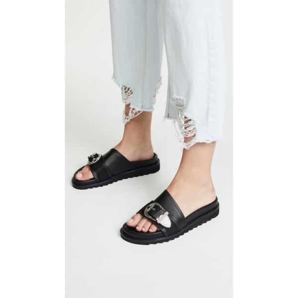 トーガ Toga Pulla レディース サンダル・ミュール シューズ・靴 Western Slides Black トーガ Toga Pulla レディース サンダル・ミュール シューズ・靴 Western Slides Black