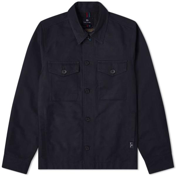 売り割引 アウター ミリタリージャケット Military ファッション ポールスミス Smith ジャケット Chore アウター Navy Jacket ジャケット メンズ Paul 新作 新品