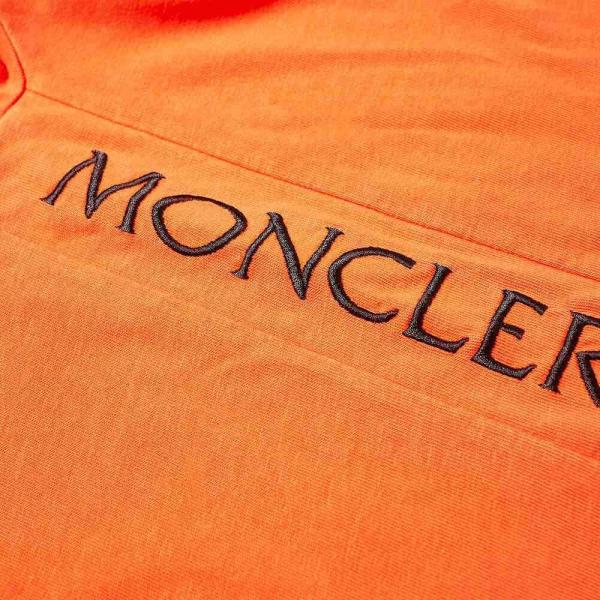 Moncler モンクレール Taped Seam Taped ロゴtシャツ Seam トップス Sc Ff2fc4dd フェルマート Tシャツ Orange Orange メンズ Logo Tee エフ Fermart Ef