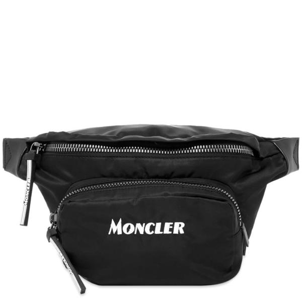 モンクレール Moncler メンズ ボディバッグ ウエストポーチ バッグ Durance Logo Belt Bag Black Prettyfunnyballoons Com