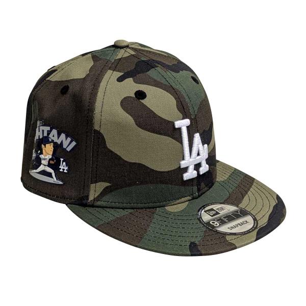 値下げ中 迷彩 限定 投手編 パッチ付き 大谷翔平 NEW ERA CAP NEW ERA ドームで再開 迷彩 限定 投手編 パッチ付き 大谷翔平
