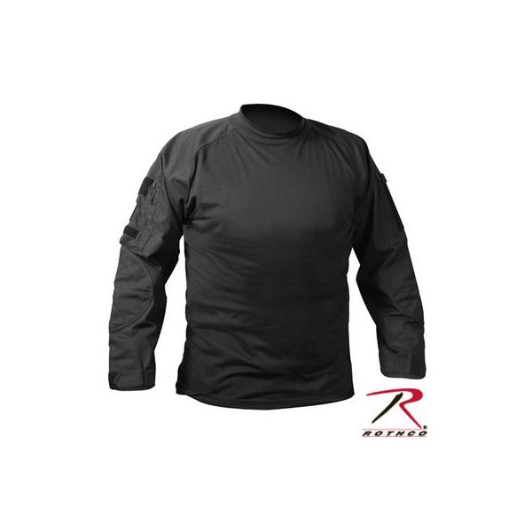 ROTHCO（ロスコ） 送料無料 SWAT コンバット シャツ ハイネック 黒