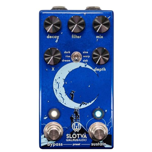 Walrus Audio SLOTVA ギターエフェクター Walrus Audio Slotva Multi Texture Reverb｜ウォルラスオーディオ